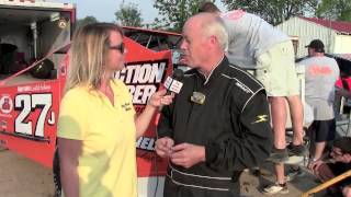 Ransomville Driver Interview Danny Johnson  358 Modified 27j [upl. by Irtimed]