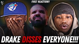 Drake  Push Ups KENDRICK LAMAR DISS  FIRST REACTION [upl. by Hctud109]