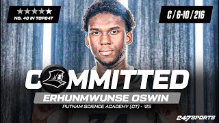 WATCH 4star C Erhunmwunse Oswin commits to Providence Friars LIVE on 247Sports [upl. by Loeb]