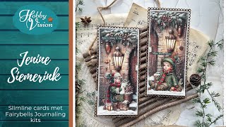 FBLive  19102024  4 Slimline cards met Fairybells Artjournaling kits [upl. by Eelloh]