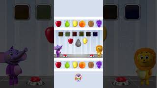 Impara i colori con la frutta parte 1 shorts shortsfeed [upl. by Akinad772]