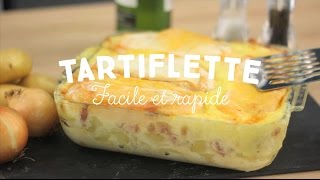 Tartiflette facile et rapide  CuisineAZ [upl. by Semreh910]