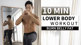 No Gym Lower Body 10min Workoutㅣ하체운동 끝판왕 10분 홈트레이닝 [upl. by Frame]