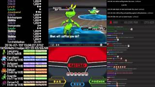 TwitchPlaysPokemon   Pokemon Black 2  Shiny basculin  Chat Included [upl. by Nylzor379]