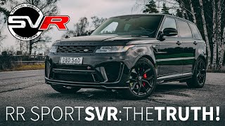 The TRUTH about the 575HP Range Rover Sport SVR Its one and only PROBLEM revealed [upl. by Pinkerton]