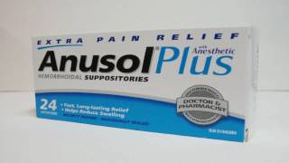 ANUSOL PLUS 24 Hemorrhoidal Suppositories Review [upl. by Bela135]