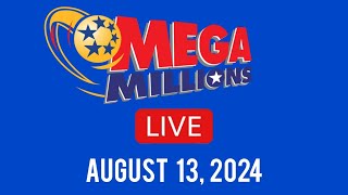 Mega Millions Drawing Results Live  Tuesday 13 August 2024 [upl. by Mapes]