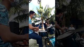 Halinat SamaSama by Musikatha Drum Cam❗Outdoor Praise and Worship JLOMS Beleng Church [upl. by Nikolai537]