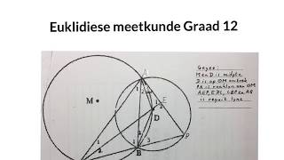 Euklidiese meetkunde Graad 126 Gelykvormig vraagstuk wiskdou [upl. by Aicxela84]