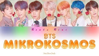 MIKROKOSMOS 소우주  BTS 방탄소년단 Color Coded Lyrics HanRomIndo [upl. by Enelyar]