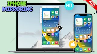 How To Screen Mirror iPhone to Mac iOS 18 [upl. by Barimah]