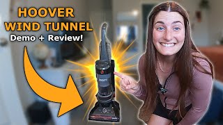 HOOVER WindTunnel Vacuum Demo  Review [upl. by Eraste]