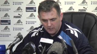 Bolton boss Owen Coyle  tough to return to Spurs after Fabrice Muamba incident [upl. by Terriss406]