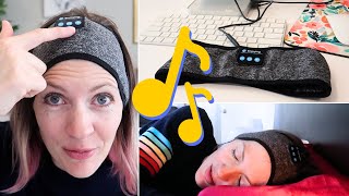 Enjoying Sleep Headphones FULL demo  review [upl. by Eiaj]