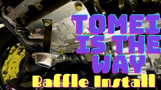 Tomei Oil Baffle Install [upl. by Steck]