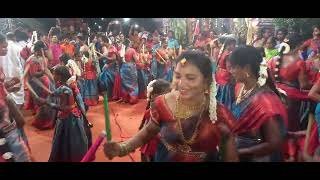 sankranti song kolatam at kummaripetsri rammalinga chowdeswari kolatam team [upl. by Reiner421]