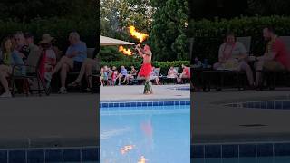 Poi fire dancing firedance [upl. by Ahcorb]