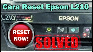 cara reset printer epson L210 [upl. by Starks]