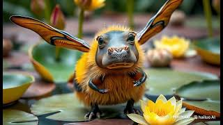 AI Fused a Hippo and a Bee—The Result Is Stunning Hippo Bee Hybrid [upl. by Vincentia]