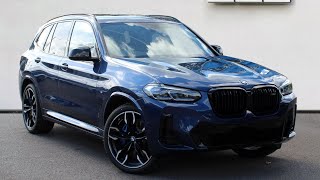 BMW X3 G01 X3 M40d LCI 30 ZXPG Phytonic Blue [upl. by Essex837]