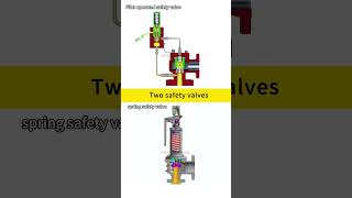 Two commonly used safety valves valve safetyvalve machinery industry [upl. by Whalen]