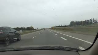 Calgary To Red DeerAlberta Drive Second Half Date Tuesday Oct 12024 [upl. by Atinid]