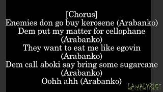 HARRYSONG  ARABANKO LYRICS [upl. by Amalbena]