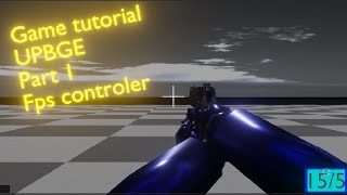 FPS Controller setup for UPBGE part one [upl. by Eiclek]