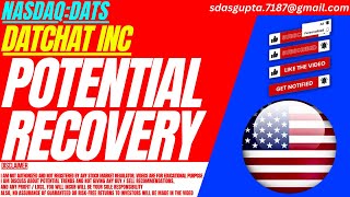 POTENTIAL RECOVERY  DATS STOCK ANALYSIS  DATCHAT INC STOCK [upl. by Ahsoet]