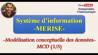 Système dinformation  Modélisation conceptuelle 13 [upl. by Kutchins]