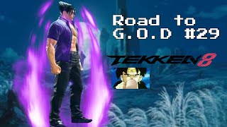 Road to GOD 29  New fit new me  Tekken 8 Ranked [upl. by Tempest]