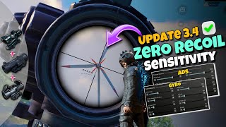 Update 34 Best Sensitivity And Settings ✅ For All Devices  PUBG  BGMI  GB ALPHA [upl. by Bernstein]