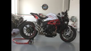 MV Agusta Dragster 800  2017 with QD Exhaust [upl. by Worth]