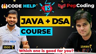 JAVA With DSA Love Babbar Vs PepCoding  Which One is Better For you [upl. by Esilehc]