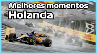 Título de JACOBI Chuva INTENSA e mais nos Melhores Momentos do GP da Holanda  JR T7 [upl. by Aliban]