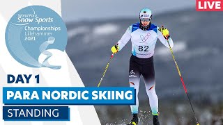 Lillehammer 2021  Para Nordic  CC  Men 125km amp Women 10km standingVI  WPSS Championships [upl. by Hemphill]