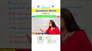 Using Speech Marks  Punctuating Direct Speech  EasyTeaching english writing punctuation speech [upl. by Idnim36]