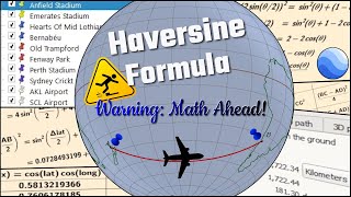 Trying to understand the Haversine Formula [upl. by Ddat]