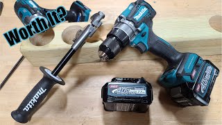 Makita 40V max XGT Brushless 12quot Hammer DrillDriver Review GPH01 [upl. by Eeramit11]