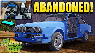 I Found ABANDONED BMW E30 in My Summer Car [upl. by Lanod]