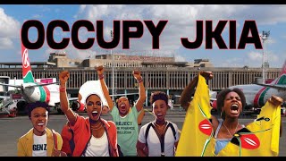 OCCUPY JKIA GEN Z PROTEST IN KENYA [upl. by Annatsirhc]