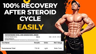 Pct post Cycle Therapy after Steroid cycle  full testosterone level recovery all healthy organs [upl. by Eisseb]