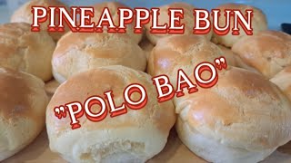 PINEAPPLE BUN quotPOLO BAOquot yummy recipe bread [upl. by Nedak51]