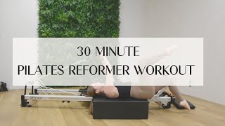 Pilates Reformer Workout Core amp Inner Thighs  30 Minutes [upl. by Hall]