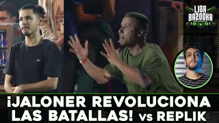 ¡JALONER REVOLUCIONA LAS BATALLAS vs REPLIK [upl. by Latton]