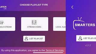 SMARTERS PLAYER LITE app  how to use [upl. by Barcot551]