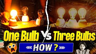 Why Do 3 Bulbs Shine Dimmer Than 1 [upl. by Edd314]