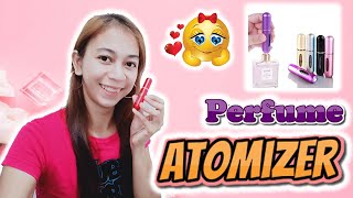 How to use an Atomizer  Cheap Perfume Atomizer [upl. by Semele]