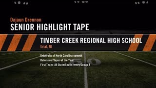 Dajaun Drennon MostJaunted Senior Highlights Timber Creek 2012 [upl. by Zannini645]