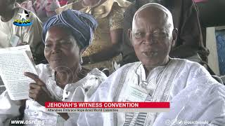 Jehovahs Witnesses 2024 Convention participants embrace hope amid world calamities [upl. by Winfred]